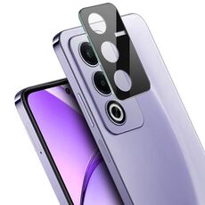 Per OPPO A3 Pro 5G India imak Pellicola per lenti in vetro integrate ad alta definizione Versione nera