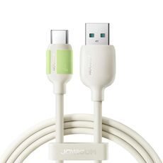 Cavo dati di ricarica rapida USB-Type-C serie fluorescente JOYROOM S-A53 3A, lunghezza: 2 m (beige)