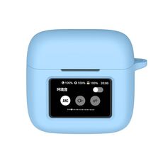 Per JBL Tour Pro 3 Custodia protettiva in silicone per auricolari wireless (azzurro chiaro)