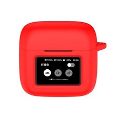Per JBL Tour Pro 3 Custodia protettiva per auricolari wireless in silicone (rosso)