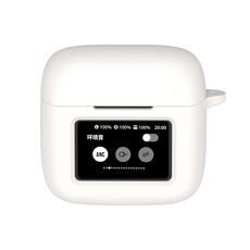 Per JBL Tour Pro 3 Custodia protettiva in silicone per auricolari wireless (bianco)