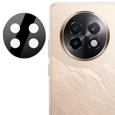 Per Realme 13+ 5G IMAK Pellicola in vetro per obiettivo fotocamera posteriore Versione nera