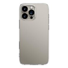 Per iPhone 16 Pro Baseus Simple Series Custodia per telefono con protezione per obiettivo (trasparente)