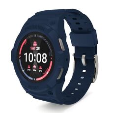 Per Samsung Galaxy Watch 7 40mm Cinturino in TPU integrato (blu notte)