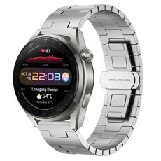 For Huawei Watch3 Pro New Titanium Alloy 22mm Metal Watch Band(Silver)