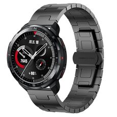 For Honor Watch GS Pro Titanium Alloy 22mm Metal Watch Band(Titanium Color)