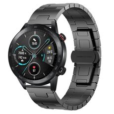 For Honor Magic Watch 2 46mm Titanium Alloy 22mm Metal Watch Band(Titanium Color)