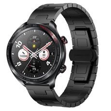 For Honor Magic Watch Titanium Alloy 22mm Metal Watch Band(Black)