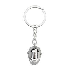 Simulation Cool Motorcycle Keychain Metal Decoration Pendant, Style: X-224 Silver