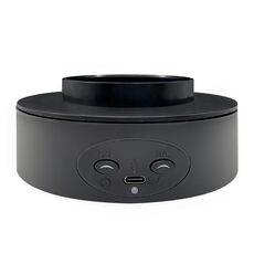 Intelligent Electric Roundabout 360 Degree Rotating Disc Table Live Shooting Video Props(Black)
