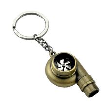 Portachiavi decorativo Turbo per accessori per tuning auto, stile: bronzo grande