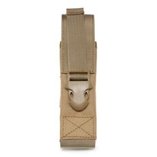 Borsa per torcia elettrica da esterno, multifunzionale, custodia per bastone da lancio, borsa portaoggetti MP5, kit di attrezzi (cachi)