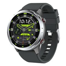 Orologio sportivo GPS da esterno 1,32 pollici HD schermo rotondo Multi Sport Mode Smartwatch (argento)