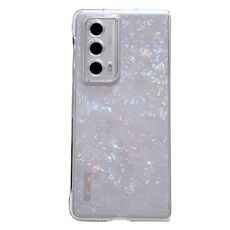 Custodia per telefono For Honor Magic Vs2 Pearlescent Shell Texture (beige)