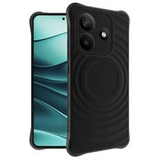 Per Redmi Note 14 5G IMAK UC-6 Series Custodia morbida per telefono Manbo Frosting (nero)