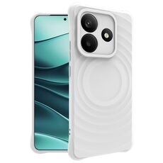 Per Redmi Note 14 5G IMAK UC-6 Series Custodia morbida per telefono Manbo Frosting (bianca)