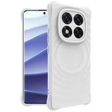 Per Redmi Note 14 Pro 5G IMAK UC-6 Series Manbo Frosting Custodia morbida per telefono (bianca)