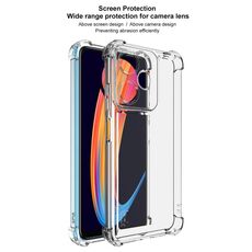 Per Infinix Hot 30i / 30i NFC IMAK UX-4 Series Custodia antiurto a quattro angoli per telefono (trasparente)