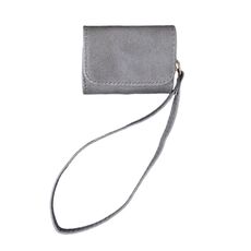 Per AirPods 4 Custodia antiurto in PU con texture in pelle di mucca (grigio)