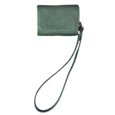 Per AirPods 3 Custodia antiurto in PU con texture in pelle di mucca (verde)