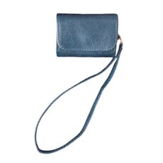 Per AirPods 3 Custodia antiurto in PU con texture in pelle di mucca (blu)