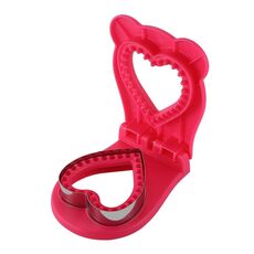 Stampo per sigillare i panini Love, strumenti fai da te per la cottura in casa (rosso rosa)