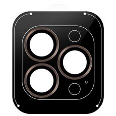 Per iPhone 16 Pro / 16 Pro Max TGVIS 9H Anti Reflection HD Lens Protector (oro)