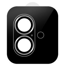 Per iPhone 16 / 16 Plus TGVIS 9H Anti Reflection HD Lens Protector (Argento)
