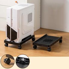 Supporto per computer, telaio da tavolo, base per vassoio mobile, supporto rialzato con puleggia, specifiche: ruota universale + ruota dritta