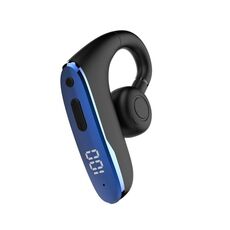 M-W8 Auricolare Bluetooth monoauricolare digitale a conduzione ossea (blu)