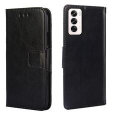 For OPPO Reno12 5G Global Crystal Texture Leather Phone Case(Black)