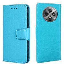 For OPPO Reno12 F 5G Crystal Texture Leather Phone Case(Sky Blue)