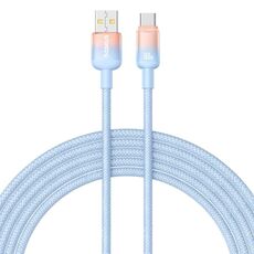 Cavo di ricarica rapida Baseus Discolor Series 100W USB a USB-C / Type-C, lunghezza cavo: 2 m (blu)