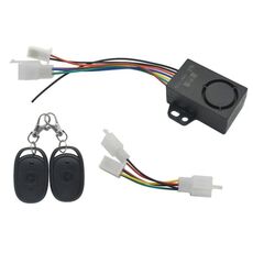 48-72V Electric Motorcycle One-Button Start Remote Lock Anti-Theft Alarm, Specifications: Two-wheeler