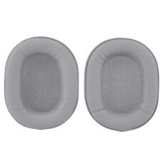1 paio di cuffie in pelle e spugna per CORSAIR HS55 / HS55 PRO / HS65 (grigio)