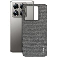 Per Xiaomi 14T Pro imak Ruiyi Series Custodia per telefono in tessuto con texture PU + PC (grigio scuro)