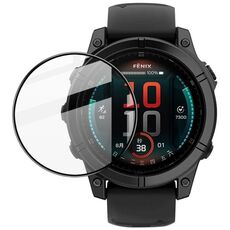 Per Garmin fenix E 47mm imak Plexiglass HD Pellicola protettiva per orologio