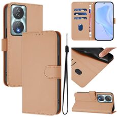 Per Honor 90 Smart / X7b 5G / 4G Custodia in pelle tinta unita con cordino (nudo)