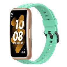 Per cinturino in silicone tinta unita Huawei Band 7 (blu lago)