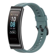Per cinturino in silicone tinta unita Huawei Band 3 (Rock Cyan)