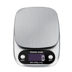 Piccola bilancia elettronica multifunzionale da cucina ad alta precisione Bilancia per alimenti con display digitale LCD, modello: 10 kg / 1 g