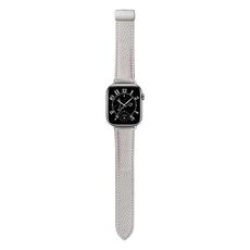 Per Honor Watch 5 cinturino in pelle con fibbia pieghevole magnetica con texture Litchi (bianco)