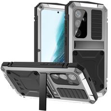 Per Samsung Galaxy S25+ 5G R-JUST Life Custodia impermeabile antipolvere antiurto per telefono (argento)