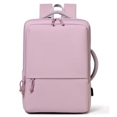 P960 Zaino alla moda resistente all'acqua di grande capacità (rosa)