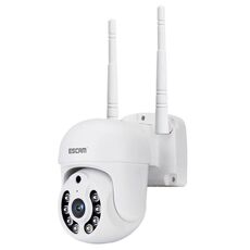 ESCAM WNK710 Telecamera intelligente a doppia sorgente luminosa WiFi con rilevamento del movimento HD da 3 MP, spina UE (bianca)