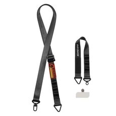 DUX DUCIS Outdoor Series Nylon regolabile tracolla per telefono cellulare (nero)