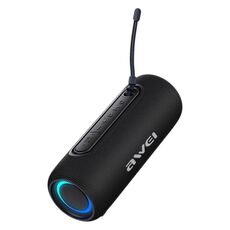 awei KA8 7W Altoparlante portatile Bluetooth con luce RGB (nero)