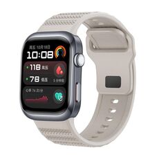 Per Huawei Watch D2 Cinturino in silicone punteggiato (grigio bianco)