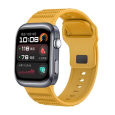 Per Huawei Watch D2 Cinturino in silicone punteggiato (giallo)