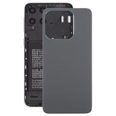 Per ZTE Axon 60 / V60 Z2356 Cover posteriore in vetro con adesivo (nero)